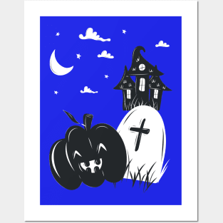 Pumpkin Night Posters and Art